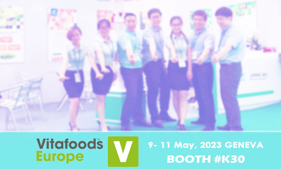 Meet our team at Vitafoods Europe in Geneva 9-11th May 2023!